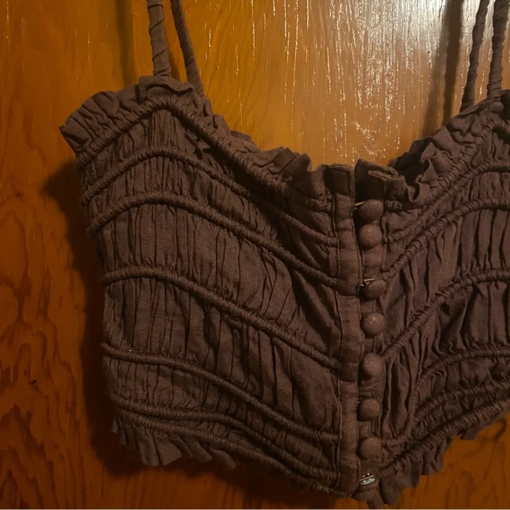 UO brown crop top - Picture 2 of 6